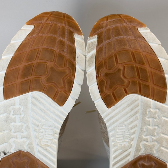 Hey Dude Sirocco Womens 8 Slip On Loafer Sneakers Beige White Lace Comfort Shoes - Picture 16 of 16